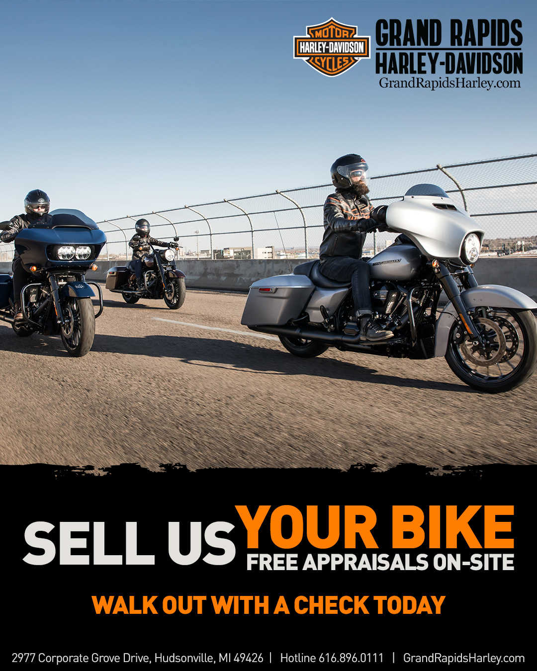 We Will Buy Your Bike Grand Rapids Harley-Davidson® Hudsonville Michigan